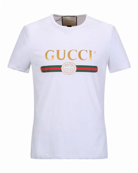 camiseta gucci blanca|camiseta gucci masculina original.